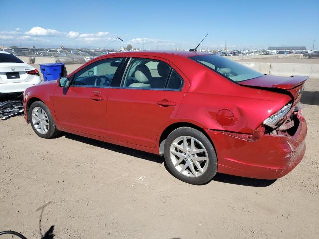 3FAHP0JG5AR337961 - 2010 FORD FUSION SEL RED photo 2