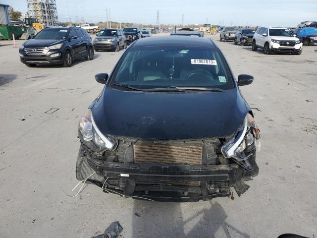 KNAFK5A81G5647264 - 2016 KIA FORTE LX BLACK photo 5