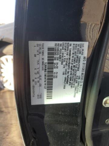 1LNHM81W04Y619127 - 2004 LINCOLN TOWN CAR EXECUTIVE Чорний фото 12