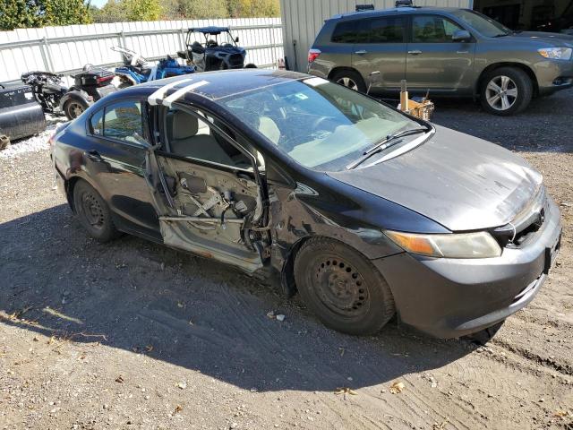 2HGFB2F55CH320838 - 2012 HONDA CIVIC LX შავი ფოტო 4
