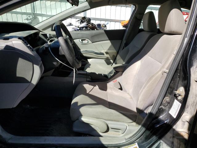 2HGFB2F55CH320838 - 2012 HONDA CIVIC LX შავი ფოტო 7
