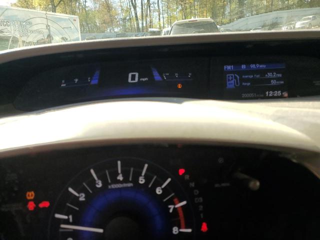 2HGFB2F55CH320838 - 2012 HONDA CIVIC LX შავი ფოტო 9