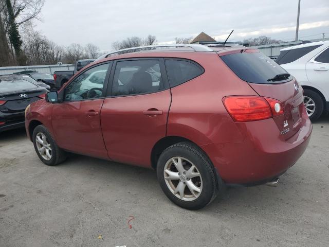 JN8AS58V99W168875 - 2009 NISSAN ROGUE S RED photo 2