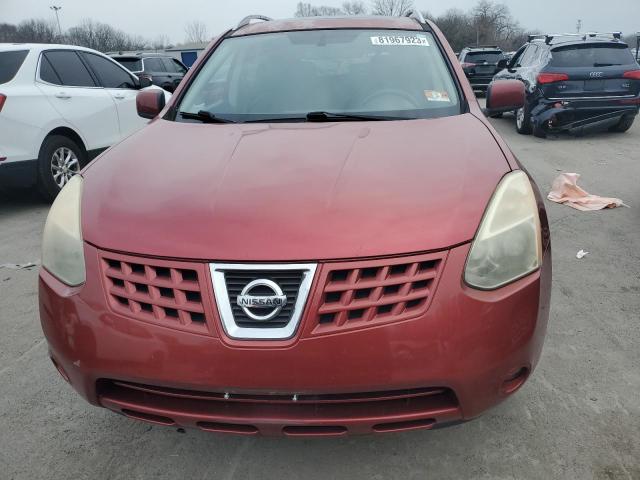 JN8AS58V99W168875 - 2009 NISSAN ROGUE S RED photo 5