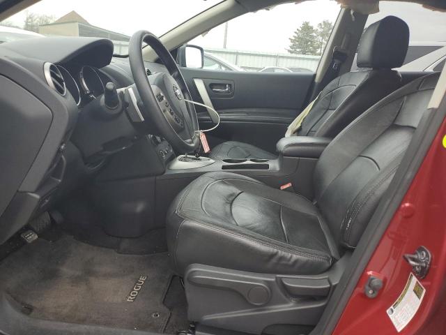 JN8AS58V99W168875 - 2009 NISSAN ROGUE S RED photo 7