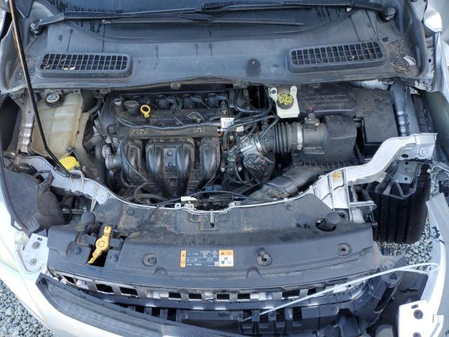 1FMCU0F71DUD82507 - 2013 FORD ESCAPE S 银色 照片 12