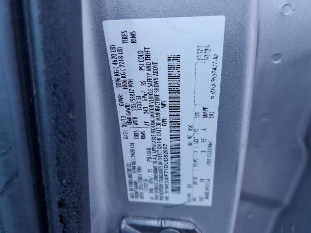 1FMCU0F71DUD82507 - 2013 FORD ESCAPE S 银色 照片 13