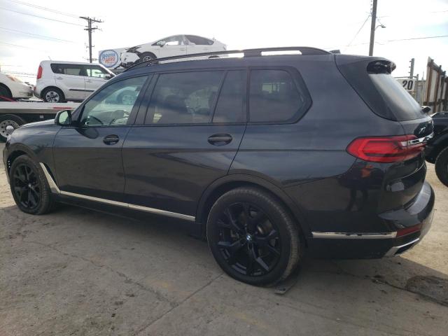 5UXCW2C08M9F02678 - 2021 BMW X7 XDRIVE40I BLACK photo 2