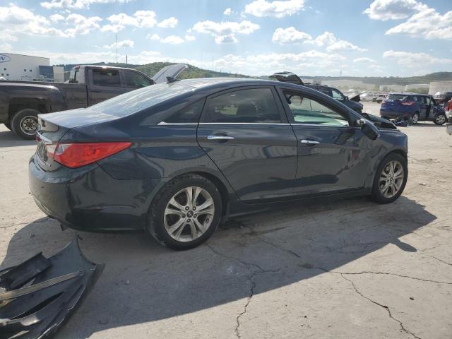 5NPEC4AC7DH687791 - 2013 HYUNDAI SONATA SE BLUE photo 3