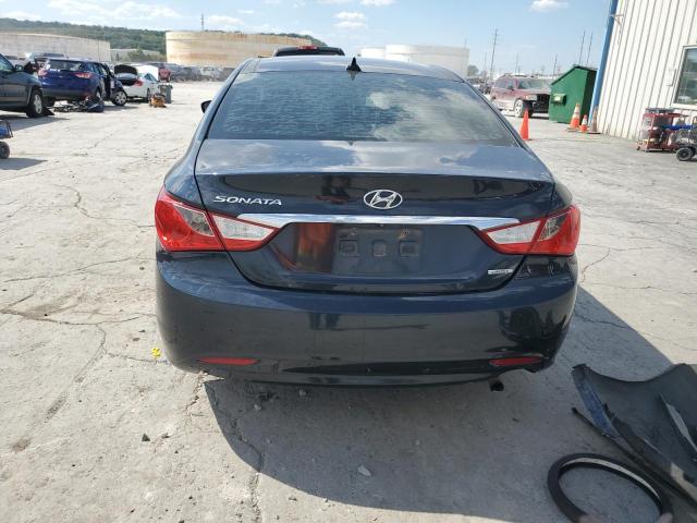 5NPEC4AC7DH687791 - 2013 HYUNDAI SONATA SE BLUE photo 6