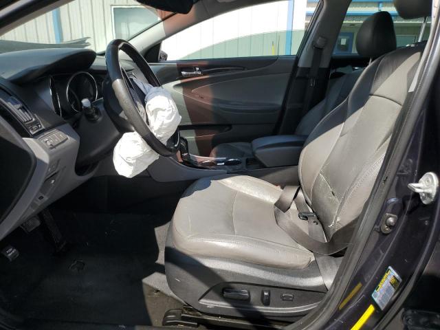 5NPEC4AC7DH687791 - 2013 HYUNDAI SONATA SE BLUE photo 7