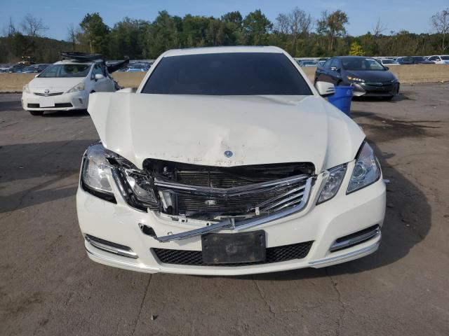 WDDHF8JBXCA530920 - 2012 MERCEDES-BENZ E 350 4MATIC WHITE photo 5