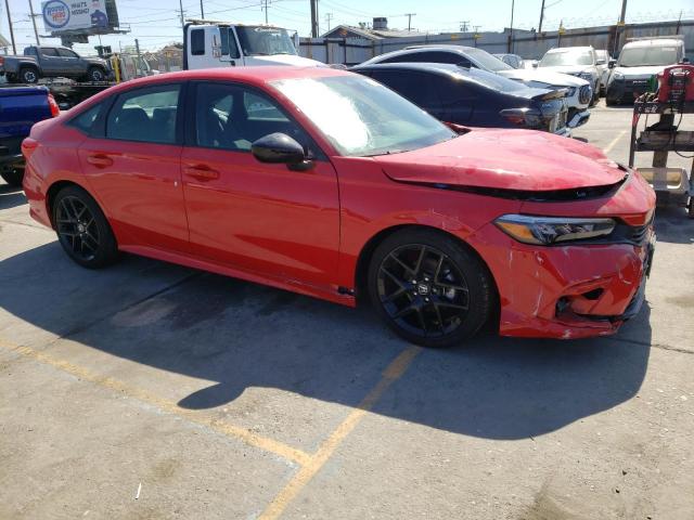 2HGFE2F50PH516392 - 2023 HONDA CIVIC SPORT წითელი ფოტო 4