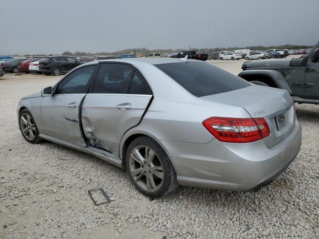 WDDHF5KB7DA703176 - 2013 MERCEDES-BENZ E 350 SILVER photo 2