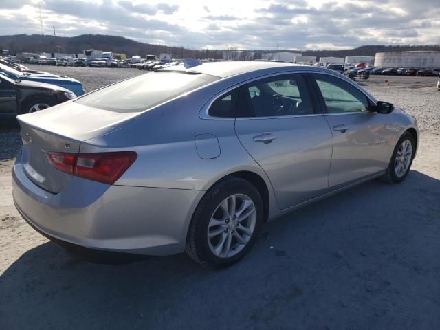 1G1ZE5ST0HF124283 - 2017 CHEVROLET MALIBU LT SILVER photo 3