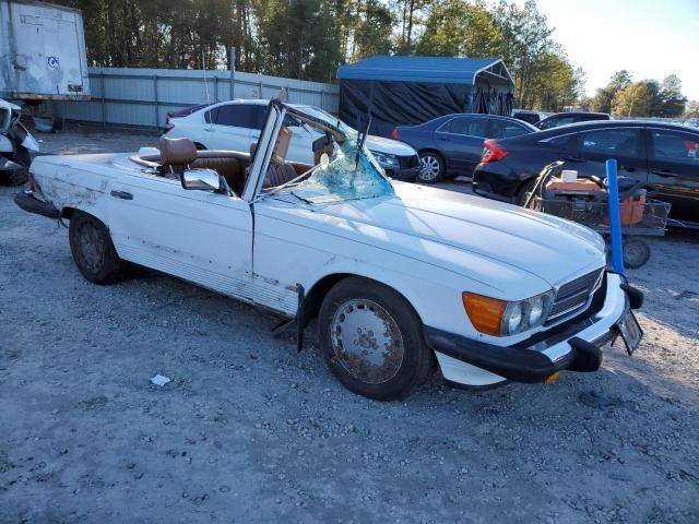 WDBBA48D5HA062650 - 1987 MERCEDES-BENZ 560 SL WHITE photo 4