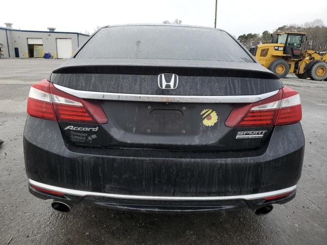 1HGCR2F19HA270981 - 2017 HONDA ACCORD SPORT SPECIAL EDITION BLACK photo 6