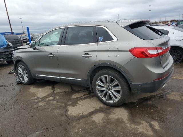 2LMPJ8LP3HBL30969 - 2017 LINCOLN MKX RESERVE Коричневий фото 2