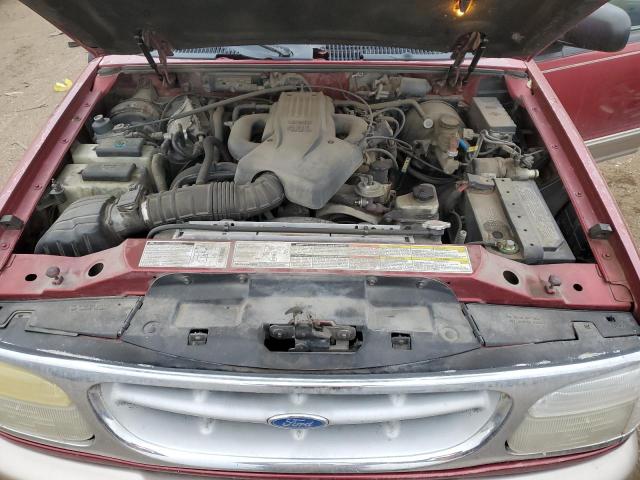 1FMDU34E4VZB33453 - 1997 FORD EXPLORER BURGUNDY photo 12