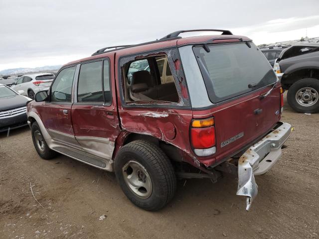 1FMDU34E4VZB33453 - 1997 FORD EXPLORER BURGUNDY photo 2