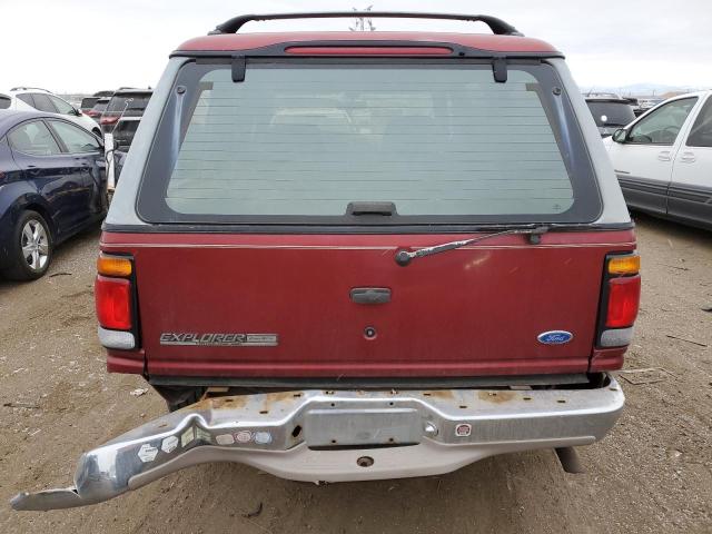 1FMDU34E4VZB33453 - 1997 FORD EXPLORER BURGUNDY photo 6