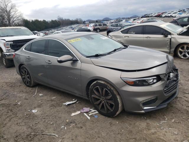 1G1ZE5ST6HF171866 - 2017 CHEVROLET MALIBU LT GRAY photo 4