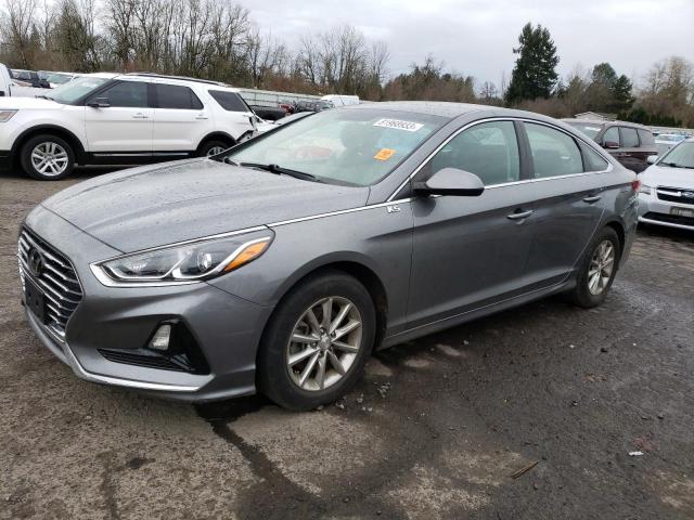 5NPE24AFXKH739621 - 2019 HYUNDAI SONATA SE GRAY photo 1