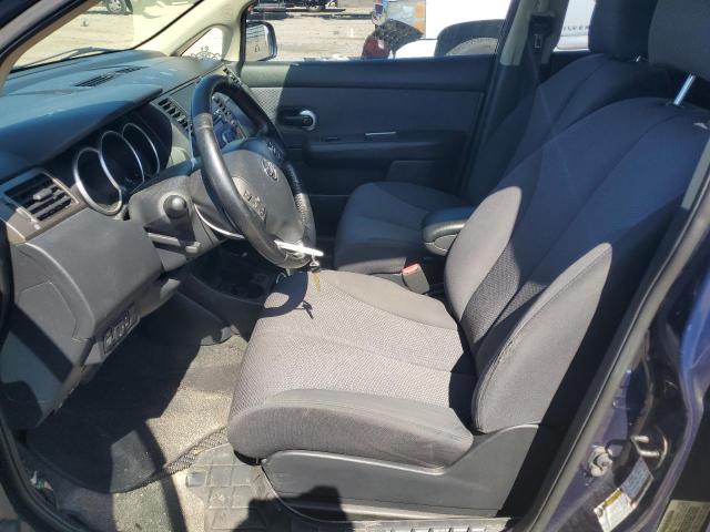 3N1BC13E18L419831 - 2008 NISSAN VERSA S BLUE photo 7