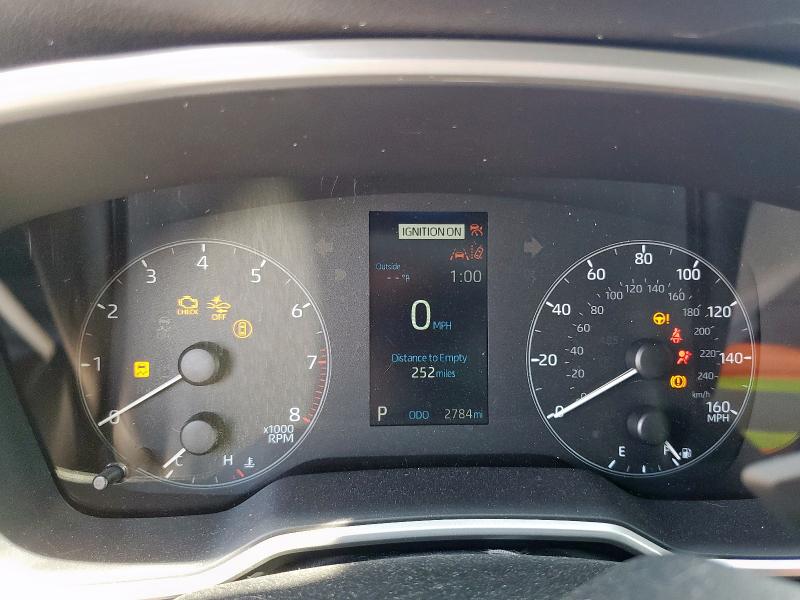 JTND4MBE3S3238010 - 2025 TOYOTA COROLLA SE ლურჯი ფოტო 9