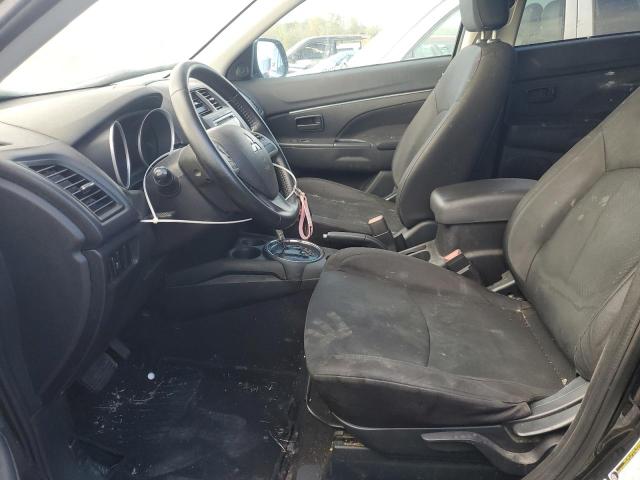 4A4AP3AW4FE055902 - 2015 MITSUBISHI OUTLANDER ES შავი ფოტო 7