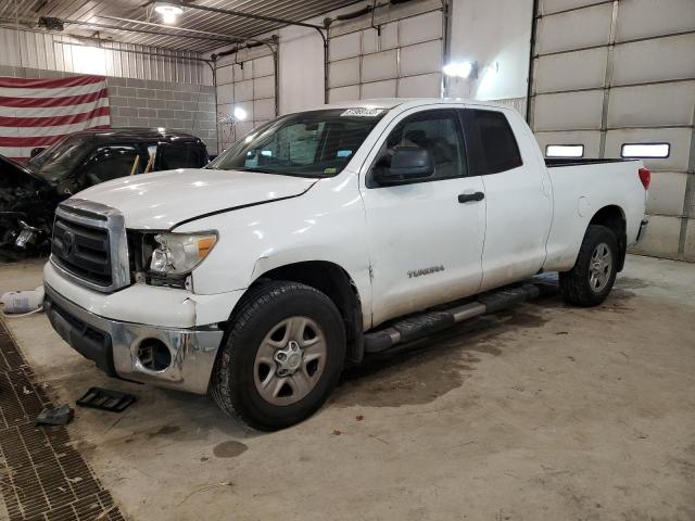 5TFUM5F10CX035331 - 2012 TOYOTA TUNDRA DOUBLE CAB SR5 WHITE photo 1