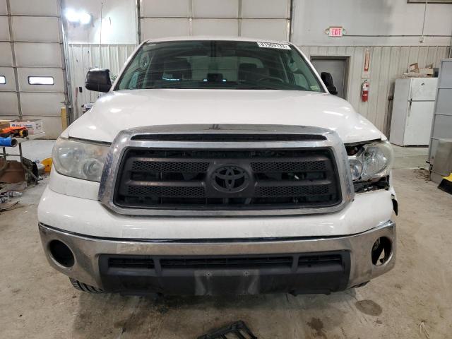 5TFUM5F10CX035331 - 2012 TOYOTA TUNDRA DOUBLE CAB SR5 WHITE photo 5