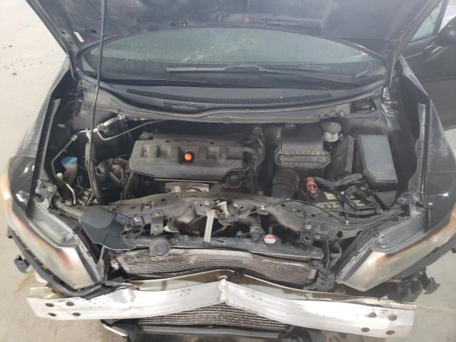2HGFB2F99CH550224 - 2012 HONDA CIVIC EXL შავი ფოტო 11