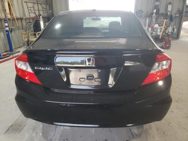 2HGFB2F99CH550224 - 2012 HONDA CIVIC EXL შავი ფოტო 6