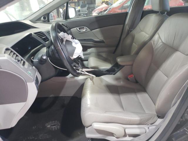 2HGFB2F99CH550224 - 2012 HONDA CIVIC EXL შავი ფოტო 7