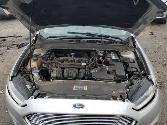 3FA6P0H78DR305376 - 2013 FORD FUSION SE SILVER photo 11