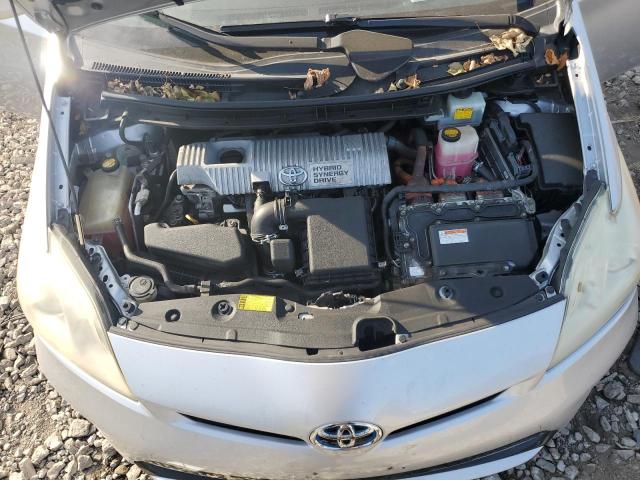 JTDKN3DU1E1774090 - 2014 TOYOTA PRIUS ვერცხლისფერი ფოტო 11