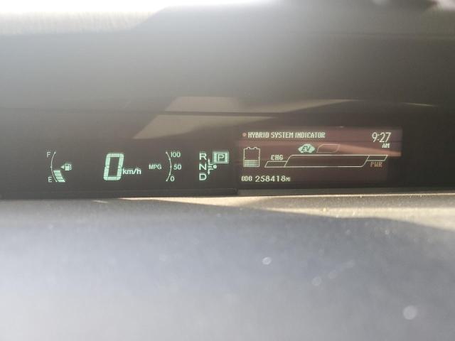 JTDKN3DU1E1774090 - 2014 TOYOTA PRIUS ვერცხლისფერი ფოტო 9