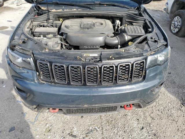 1C4RJFLG4JC306070 - 2018 JEEP GRAND CHER TRAILHAWK ნაცრისფერი ფოტო 12