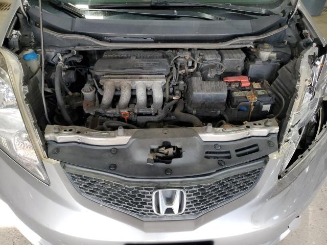 JHMGE88469S064453 - 2009 HONDA FIT SPORT SILVER photo 11