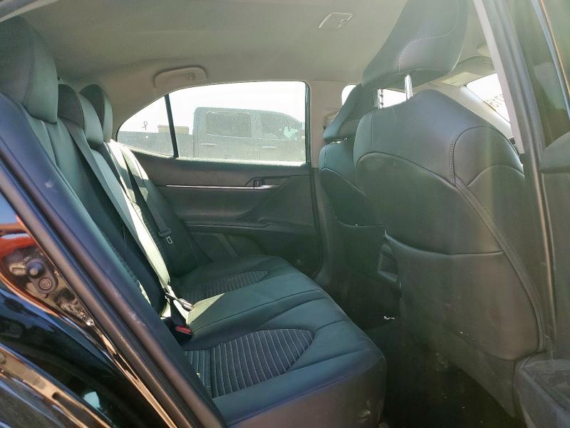 4T1G11AK0MU489298 - 2021 TOYOTA CAMRY SE BLACK photo 10