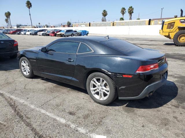 2G1FD1E37F9210125 - 2015 CHEVROLET CAMARO LT BLACK photo 2