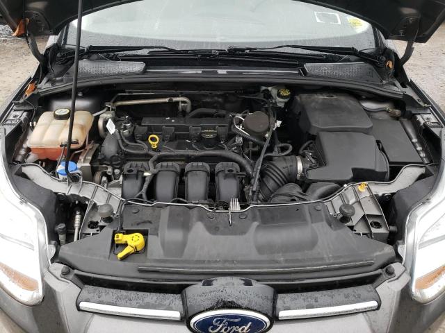 1FAHP3M21CL461891 - 2012 FORD FOCUS SEL GRAY photo 11