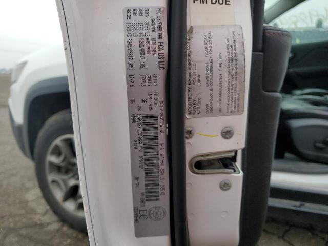 1C4PJMBX1LD517804 - 2020 JEEP CHEROKEE TRAILHAWK Ağ foto 13