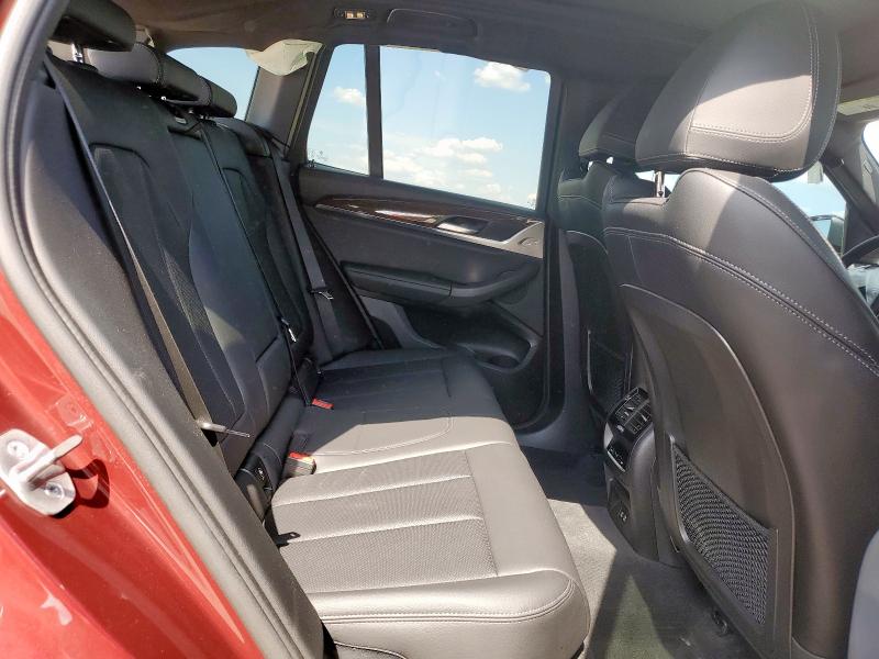 5UX43DP05N9M38892 - 2022 BMW X3 SDRIVE30I MAROON photo 11