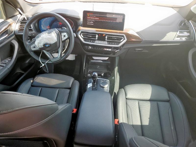 5UX43DP05N9M38892 - 2022 BMW X3 SDRIVE30I MAROON photo 8