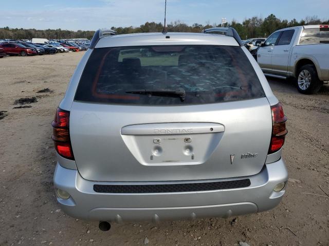 5Y2SL65808Z408426 - 2008 PONTIAC VIBE SILVER photo 6