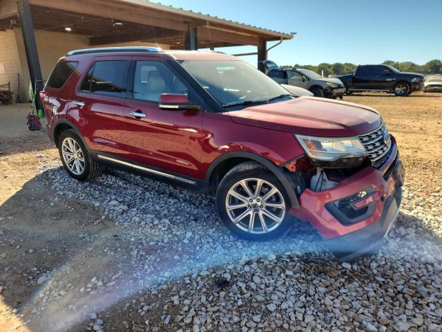 1FM5K8F82GGC23083 - 2016 FORD EXPLORER LIMITED წითელი ფოტო 4