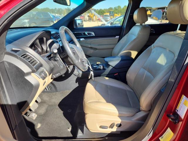1FM5K8F82GGC23083 - 2016 FORD EXPLORER LIMITED წითელი ფოტო 7