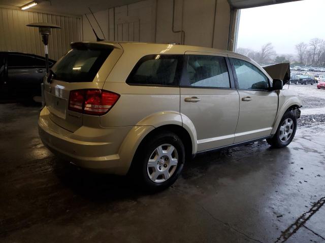 3D4PG4FB8AT257084 - 2010 DODGE JOURNEY SE GOLD photo 3